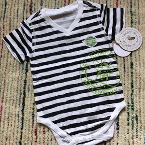 Burt’s Bees Baby v-neck onesie